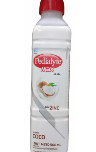 PEDIALYTE MAX 60 ZINC COCO X 500 ML