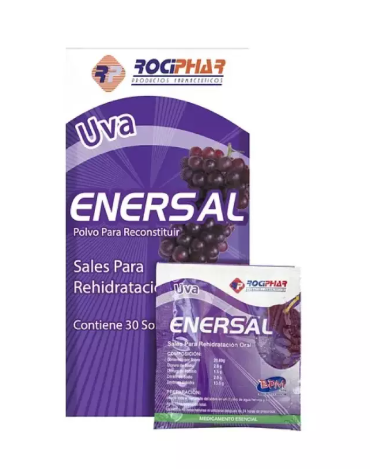 SUERO ORAL UVA X 30 SOBRES ( ENERSAL)