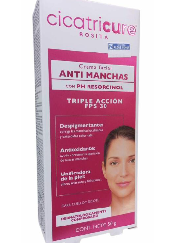 CICATRICURE ANTI MANCHAS X 50 GR (CREMA DIA)