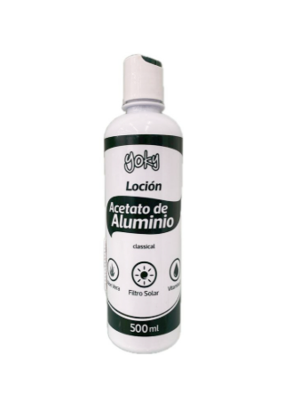 ACETATO DE ALUMINIO YOKY X 500 ML