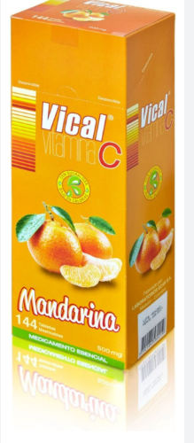 VITAMINA C MANDARINA X 144 TABLETAS