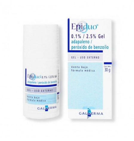 EPIDUO GEL 0.1%/2.5% X 30 GR