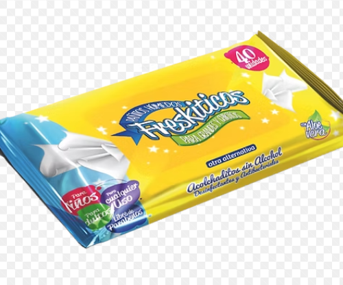 PAÑITOS FRESKITICOS ALOE VERA X  40 UNIDADES