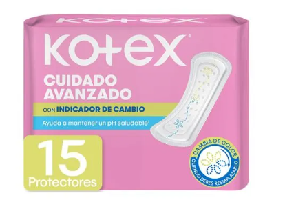 KOTEX CUIDADO AVANZADO X 15 PROTECTORES