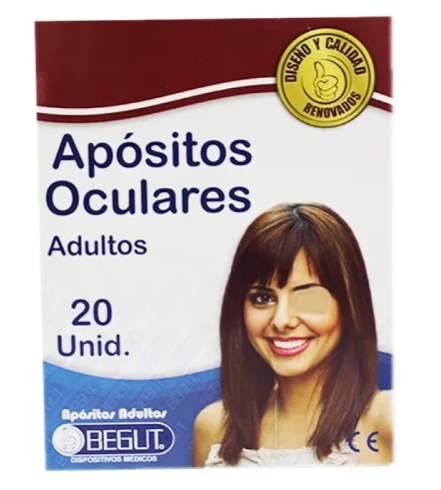 PARCHE OCULAR ADULTO X 20 UNIDADES