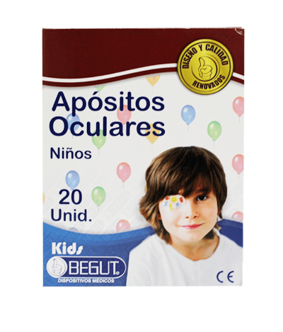 PARCHE  OCULAR NIÑOS X 20 UNIDADES