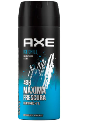 AXE DESODORANTE MENTA EFECTO FRIO X 150ML