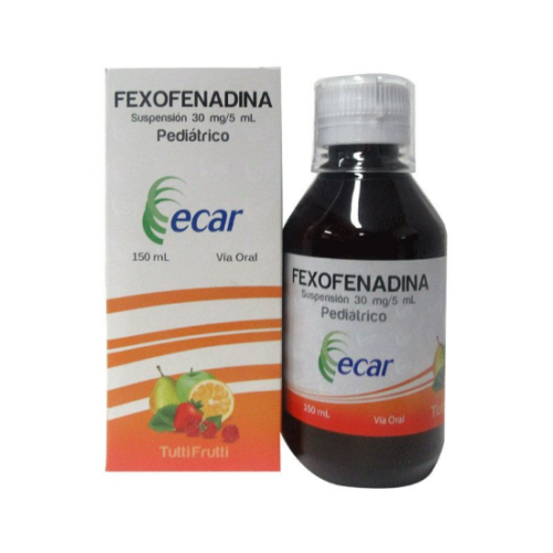 FEXOFENADINA 30 MG / 5 ML X 150 ML
