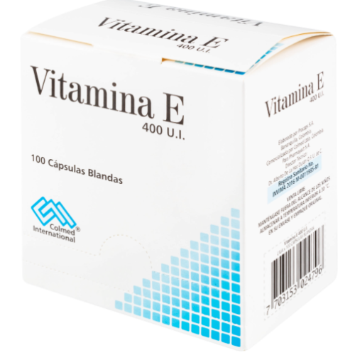 VITAMINA E 400 UI X 100 CAPSULAS