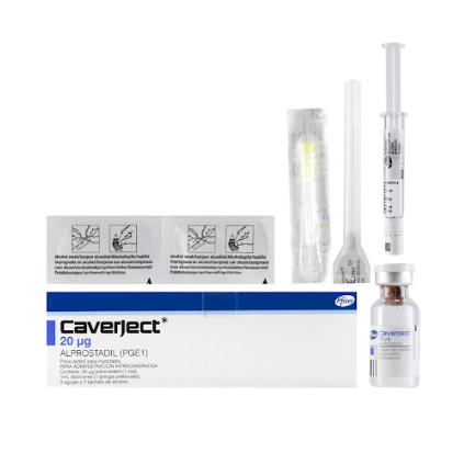CAVERJECT 20 MG 1 ML X VIAL