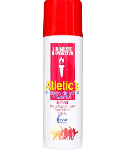 LINIMENTO DEPORTIVO ATLETICS AEROSOL X 200 ML
