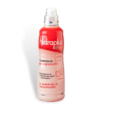 HIDRAPLUS 75 SABOR CEREZA X 400 ML