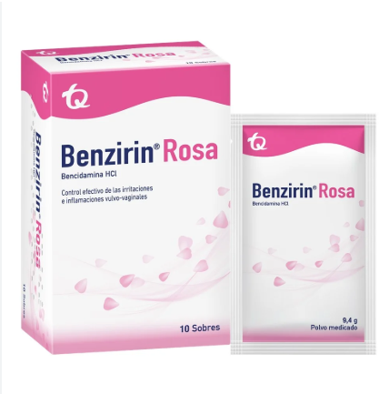 BENZIRIN ROSA X 10 SOBRES