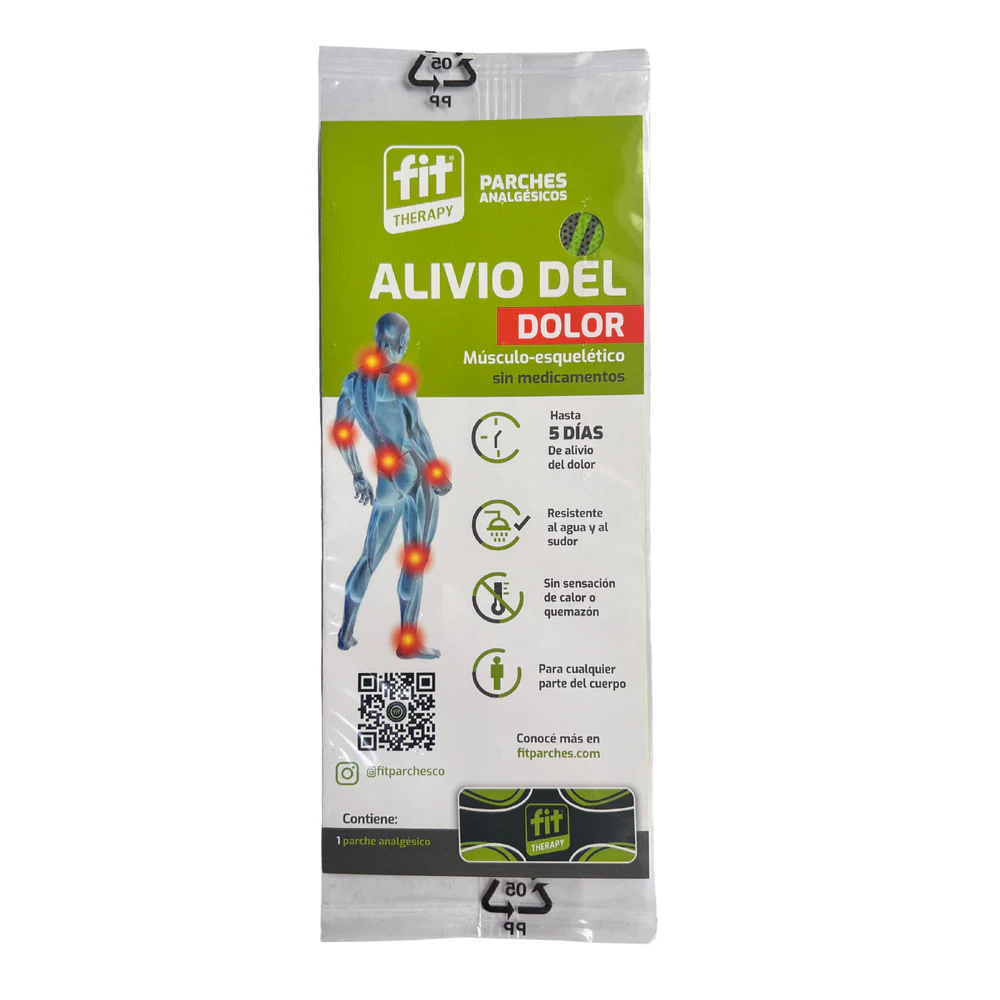 FIT PARCHE ANALGÉSICO UNIVERSAL X 1 (Alivio del dolor)