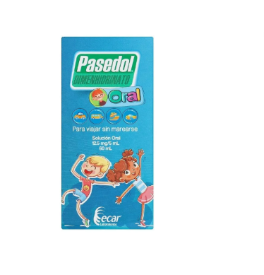 PASEDOL SOLUCION ORAL 12.5 MG/5 ML X 60 ML