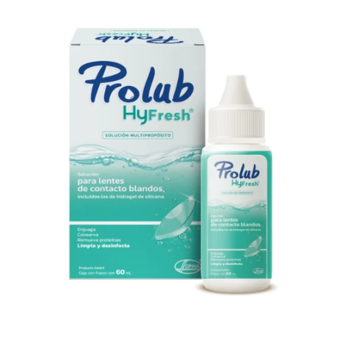 PROLUB HYFRESH SOLUCION PARA LENTES X 60 ML