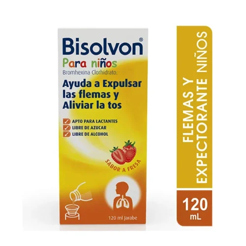 BISOLVON NIÑOS JARABE X 120 ML