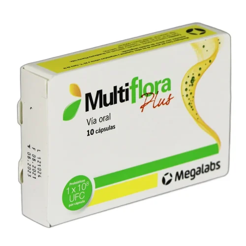 MULTIFLORA PLUS X 10  CAPSULAS