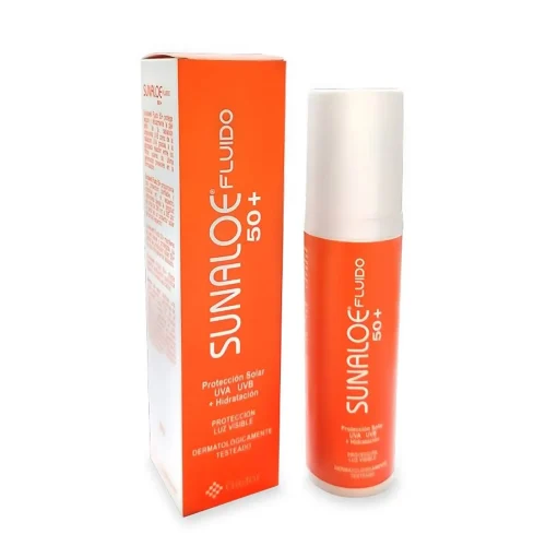 SUNALOE 50+ FLUIDO X  50 GR