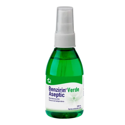 BENZIRIN VERDE ASEPTIC  SPRAY X 120 ML