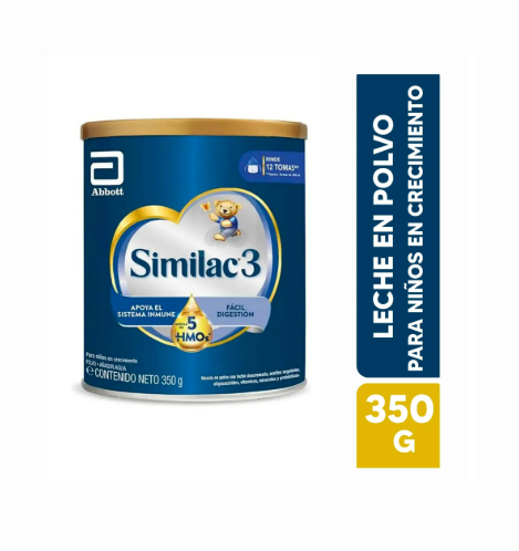 SIMILAC 3 KID 5 HMOs VAINILLA X 350 GR