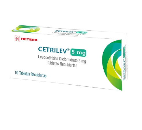 LEVOCETIRIZINA DICLORHIDRATO 5 MG X 30 TABLETAS (CETRILEV)