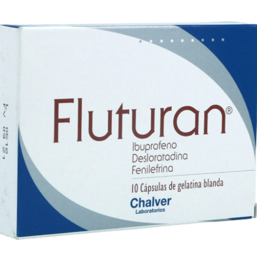 FLUTURAN CBG X 10 CAPSULAS