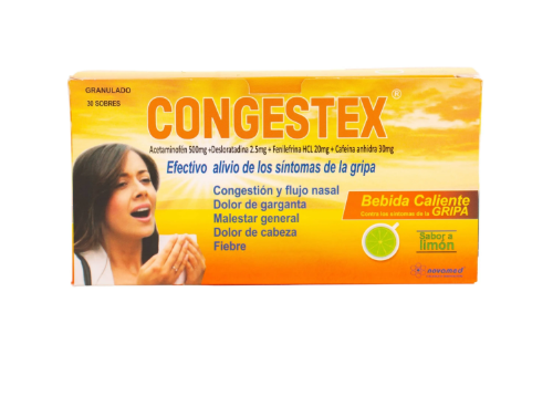 CONGESTEX BEBIDA CALIENTE GRIPA X 30 SOBRES