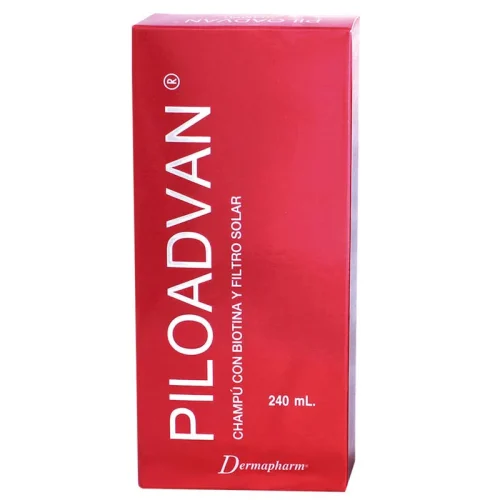 PILOADVAN PLUS CHAMPU SIN SAL SIN PARABENO X 240 ML