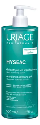 URIAGE HYSEAC GEL LIMPIADOR  X 500 ML
