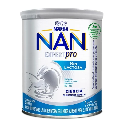 NAN SIN LACTOSA X 400 GR