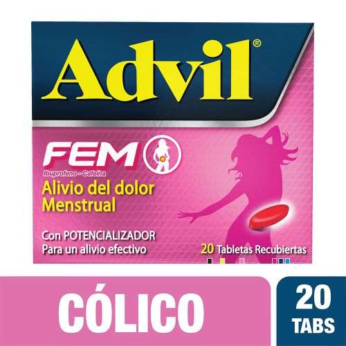 ADVIL FEM X 20 TABLETAS RECUBIERTAS