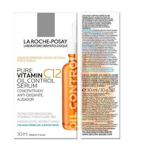 PURE VITAMIN C12 OIL CONTROL SERUM X 30 ML
