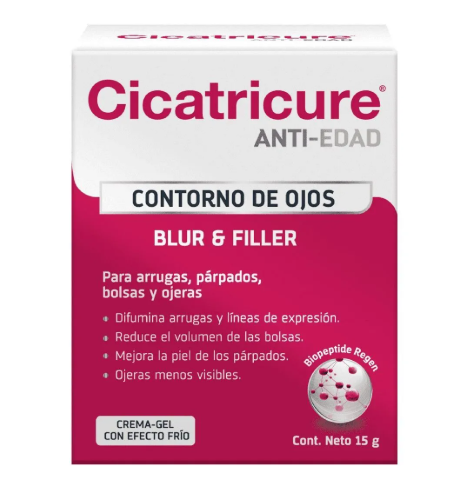 CICATRICURE CONTORNO DE OJOS BLUR Y FILLER X 15 GR