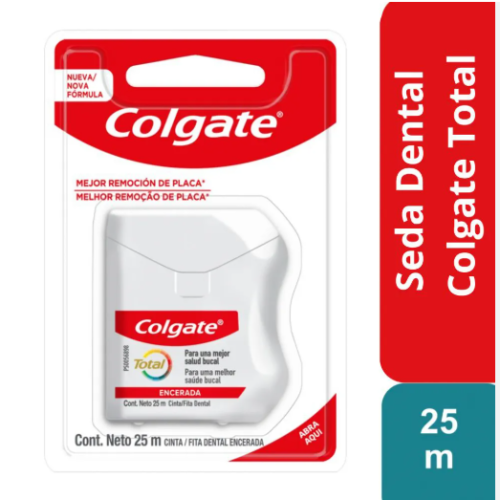 COLGATE TOTAL CINTA DENTAL X 25 MTS
