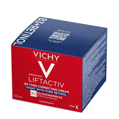 VICHY B3 + RETINOL CREMA LIFTATIV TONO NOCHE X 50 ML