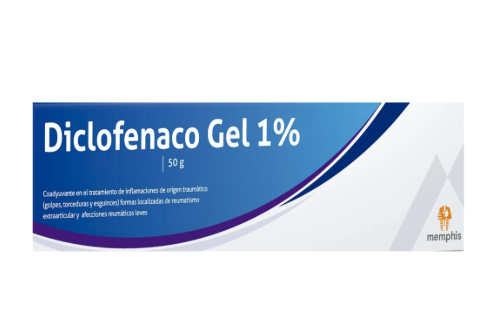 DICLOFENACO GEL 1% X 50 GR