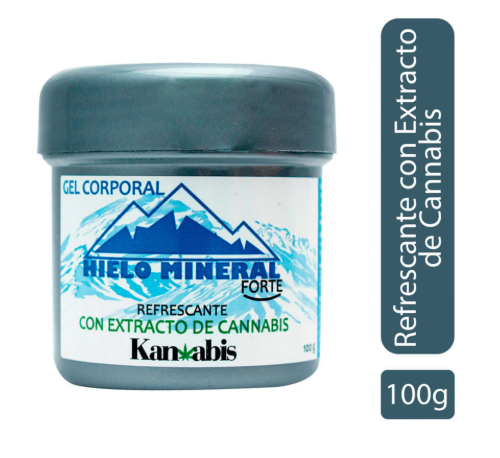 HIELO MINERAL FORTE CANNABIS GEL CORPORAL X 100 GR