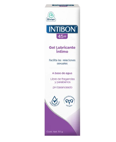 INTIBON 45+ LUBRICANTE INTIMO GEL X 50 G