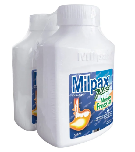 MILPAX PLUS MENTA FRESCA X 2 UND 355 ML
