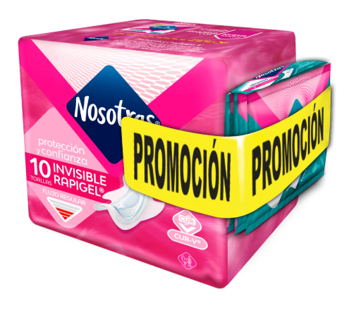 NOSOTRAS INVISIBLE RAPIGEL PAGUE 10 LLEVE 12