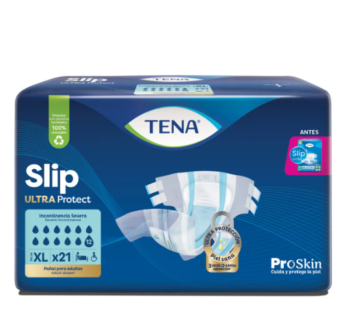 TENA SLIP ULTRA XL X 21 UNIDADES