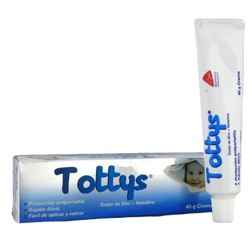 NISTATINA + OXIDO DE ZINC X 40 GR (TOTTYS)