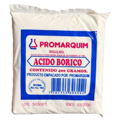 ACIDO BORICO LIBRA X 400 GR