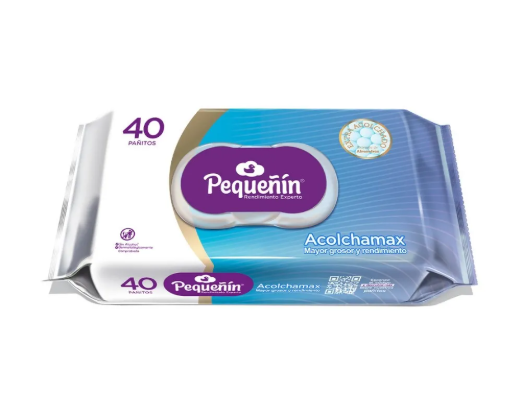 PAÑITO HUMEDOS PEQUEÑIN ACOLCHAMAX X 40 UNIDADES