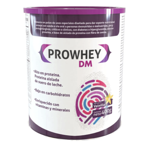 PROWHEY DM SABOR VAINILLA X 400 GR