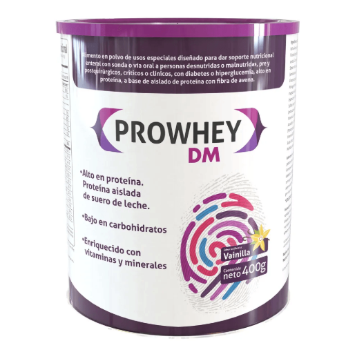 PROWHEY DM SABOR VAINILLA X 400 GR
