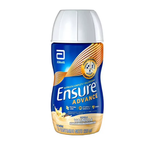 ENSURE ADVANCE VAINILLA LIQUIDO X 220 ML