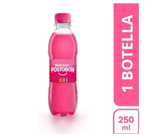 GASEOSA MANZANA POSTOBON X 250 ML