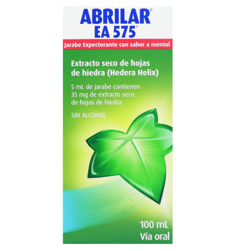 ABRILAR EA 575 JARABE SABOR MENTOL 575 X 100 ML
